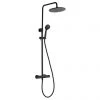 JTP Vos Matt Black Thermostatic Shower - 2852819MB -Showers Shop 2852819MB P1
