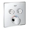 Grohe SmartControl Square 2 Outlet Concealed Mixer Trim - 29148000 -Showers Shop 29148000 P