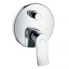 Hansgrohe Metris Concealed Single Lever Manual Bath Mixer - 31493000 -Showers Shop 31493000 P