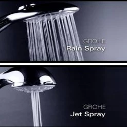 Grohe Grohtherm 1000 Thermostatic Shower Mixer Tap 1/2" with Shower Set - 34151004 -Showers Shop 34151004 detail1 460
