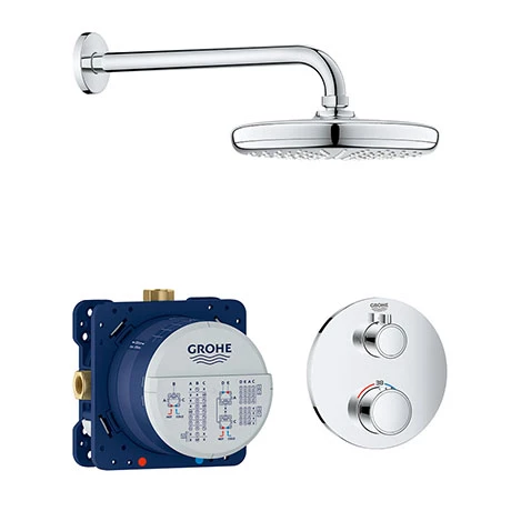 Grohe Grohtherm Perfect Shower Set with Tempesta 210 - 34726000 3 Grohe Grohtherm Perfect Shower Set with Tempesta 210 - 34726000