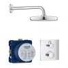 Grohe Grohtherm Perfect Shower Set with Tempesta 210 - 34728000 -Showers Shop 34728000 P