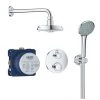 Grohe Grohtherm Perfect Shower Set with Rainshower Cosmopolitan 160 - 34735000 -Showers Shop 34735000 P