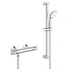 Grohe Precision Flow Thermostatic Shower Mixer 1/2" with Shower Set - 34841000 -Showers Shop 34841000 P