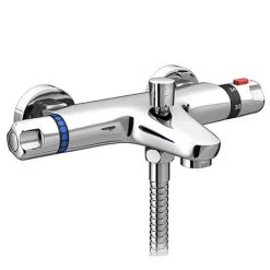 Apollo Wall Mounted Thermostatic Bath Shower Mixer