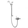 Aqualisa - Aquatique Thermo Exposed Thermostatic Valve with Slide Rail Kit - Chrome - 500.10.01-561.01 -Showers Shop 500.10.01 561.01 P