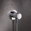Keuco Ixmo Solo Round Thermostatic Shower Mixer Valve - Chrome -Showers Shop 59554010021 P