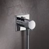 Keuco Ixmo Solo Square Thermostatic Shower Mixer Valve - Chrome -Showers Shop 59554010022 P
