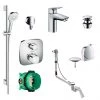 Hansgrohe Over Bath Concealed Tap & Shower Package 1 Hansgrohe Over Bath Concealed Tap & Shower Package -Showers Shop 88100997 P