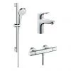 Hansgrohe Thermostatic Shower System & Tap Package 2 Hansgrohe Thermostatic Shower System & Tap Package -Showers Shop 88100998 P