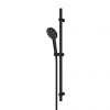 AQUAS X-Jet Turbo Slider Rail Kit with 3-Spray Handshower - Matt Black -Showers Shop A000430 P