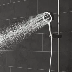 AQUAS XJET 200 Thermostatic Shower System - Chrome - A000461 -Showers Shop A000461 d2 460