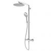 AQUAS Turbo 110 Thermostatic Shower System - Chrome - A000462 2 AQUAS Turbo 110 Thermostatic Shower System - Chrome - A000462 -Showers Shop A000462 p