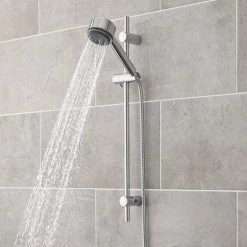 Hudson Reed Modern Linear Slide Rail Kit with Multi-Function Handset - A3043 5 Hudson Reed Modern Linear Slide Rail Kit with Multi-Function Handset - A3043 -Showers Shop A3043 d1 460