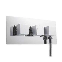 Hudson Reed - Kubix Twin Concealed Valve Full Shower Kit -Showers Shop A3067 VERY LARGE1 375