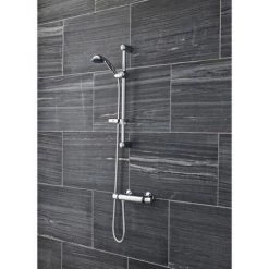 Nuie Dune Bar Shower Valve with Slider Rail Kit - A3910 -Showers Shop A3910 D1 460