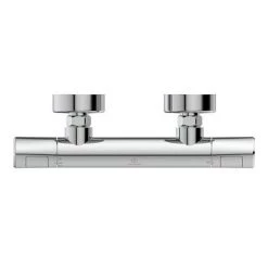 Ideal Standard Ceratherm T100 Exposed Thermostatic Bar Shower Mixer - A7239AA -Showers Shop A7231AA D1 460
