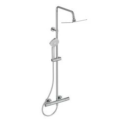 Ideal Standard Ceratherm T100 Exposed Thermostatic Bath Shower System - A7242AA -Showers Shop A7242AA D1 460