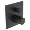 Ideal Standard Silk Black Ceratherm C100 Built-In Thermostatic 2 Outlet Bath Shower Mixer 2 Ideal Standard Silk Black Ceratherm C100 Built-In Thermostatic 2 Outlet Bath Shower Mixer -Showers Shop A7522XG P