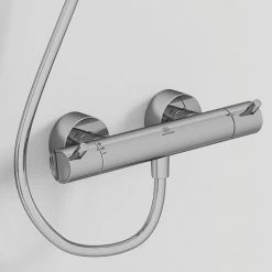 Ideal Standard Ceratherm T125 Exposed Thermostatic Bar Shower Mixer - A7592AA 10 Ideal Standard Ceratherm T125 Exposed Thermostatic Bar Shower Mixer - A7592AA -Showers Shop A7592AA D3 460