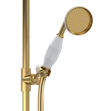 Hudson Reed Brushed Brass Thermostatic Shower Valve & Rigid Riser Kit - A8117 5 Hudson Reed Brushed Brass Thermostatic Shower Valve & Rigid Riser Kit - A8117 - Image 3