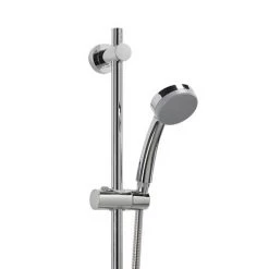 Croydex Chrome Pressure Boost Flexi-Fix Shower Set - AM300041 -Showers Shop AM300041 D2 460