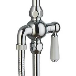 Hudson Reed Deluxe Grand Rigid Riser Kit Chrome - AM319 -Showers Shop AM319 D4 460