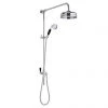 Hudson Reed Topaz Black Grand Rigid Riser Kit with Diverter - AM412 -Showers Shop AM412 P1