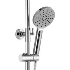 BagnoDesign Aquaeco Conrad Chrome Thermostatic Shower Mixer -Showers Shop AQM CND T514 CP D2 460