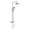 BagnoDesign Aquaeco Conrad Chrome Thermostatic Shower Mixer -Showers Shop AQM CND T514 CP P