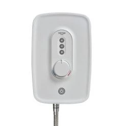 Triton Danzi 9.5kw Electric Shower - White - ARDANZ09W -Showers Shop ARDANZ08W D2 460 2