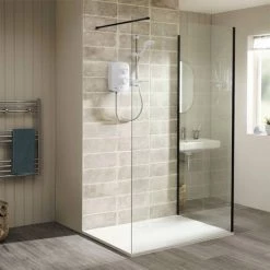 Triton Silent Running Thermostatic Power Shower - AS2000SR -Showers Shop AS2000SR D3 460