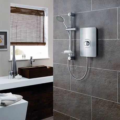 Triton - Aspirante 8.5kw Electric Shower - Brushed Steel - ASP08BRSTL 7 Triton - Aspirante 8.5kw Electric Shower - Brushed Steel - ASP08BRSTL - Image 6