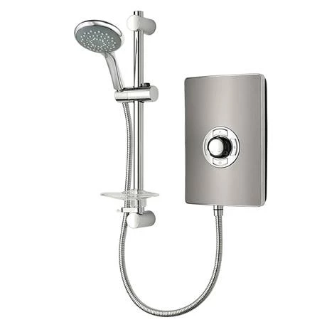 Triton - Aspirante 9.5kw Electric Shower - Brushed Steel - ASP09BRSTL 3 Triton - Aspirante 9.5kw Electric Shower - Brushed Steel - ASP09BRSTL - Image 2