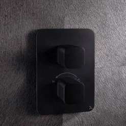 Crosswater Atoll/Glide II/Marvel Crossbox 1 Outlet Trim & Levers - Matt Black 5 Crosswater Atoll/Glide II/Marvel Crossbox 1 Outlet Trim & Levers - Matt Black -Showers Shop ATCB1000LBPM A 460