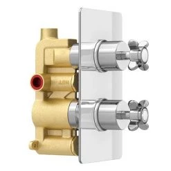 Astoria Traditional Concealed Shower Valve inc. 8" Head with Arm -Showers Shop ATCSV8H d6 460