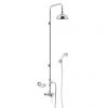 Heritage Avenbury Exposed Shower with Deluxe Fixed Riser Kit & Diverter to Handset - AVEDUAL01 -Showers Shop AVEDUAL01 P