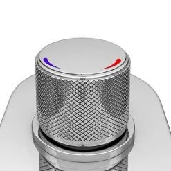 Arezzo Chrome Industrial Style Push Button Shower Valve with Diverter, Handset, Fixed Shower Head + 4 Body Jets 10 Arezzo Chrome Industrial Style Push Button Shower Valve with Diverter, Handset, Fixed Shower Head + 4 Body Jets -Showers Shop AZPB03RCHPK D2 460