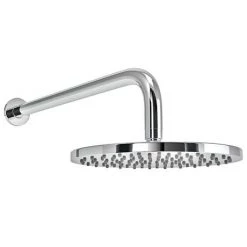 Arezzo Chrome Industrial Style Push Button Shower Valve with Diverter, Handset, Fixed Shower Head + 4 Body Jets 11 Arezzo Chrome Industrial Style Push Button Shower Valve with Diverter, Handset, Fixed Shower Head + 4 Body Jets -Showers Shop AZPB03RCHPK D3 460
