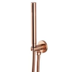 Arezzo Rose Gold Round Thermostatic Shower Pack with Ceiling Mounted Head + Handset -Showers Shop AZRGSPK3 detail6 460
