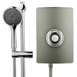 Triton - Aspirante 9.5kw Electric Shower - Gun Metal - ASP09GUNMTL