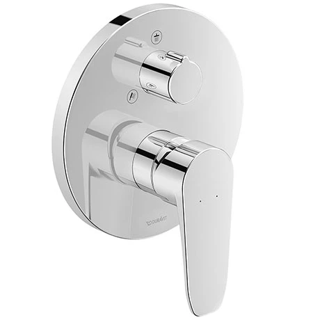 Duravit B.1 Single Lever Shower Mixer with Diverter for Concealed Installation - B14210012010 3 Duravit B.1 Single Lever Shower Mixer with Diverter for Concealed Installation - B14210012010