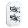 Crosswater Belgravia Chrome Crossbox 1 Outlet Trim Set -Showers Shop BLCB1000LBPC P