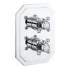 Crosswater Belgravia Chrome Crossbox 3 Outlet Trim Set -Showers Shop BLCB2500LBPC P