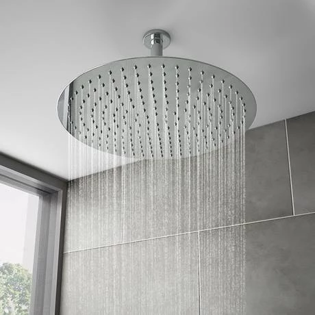 Bosa Twin Concealed Thermostatic Valve + 400mm Rainfall Shower Head 6 Bosa Twin Concealed Thermostatic Valve + 400mm Rainfall Shower Head - Image 4