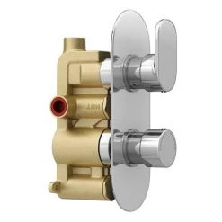 Bosa Twin Concealed Thermostatic Valve + 400mm Rainfall Shower Head 13 Bosa Twin Concealed Thermostatic Valve + 400mm Rainfall Shower Head -Showers Shop BOSPK2 d4n 460