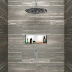 Bosa Twin Concealed Thermostatic Valve + 400mm Rainfall Shower Head 9 Bosa Twin Concealed Thermostatic Valve + 400mm Rainfall Shower Head -Showers Shop BOSPK2 n d1 460