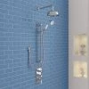 Belmont Traditional Shower Package - Concealed Valve with Fixed Head & Slider Kit -Showers Shop BTSP np
