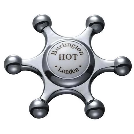 Burlington Birkenhead Wall Mounted Angled Bath Shower Mixer w Riser, 9" Rose & Soap Basket 6 Burlington Birkenhead Wall Mounted Angled Bath Shower Mixer w Riser, 9" Rose & Soap Basket - Image 4