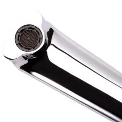 Burlington Birkenhead Wall Mounted Bath Shower Mixer w Rigid Riser, Straight Arm & 6" Rose -Showers Shop Burlington Birkenhead Wall Mounted Bath Shower Mixer H295 BI d2 375